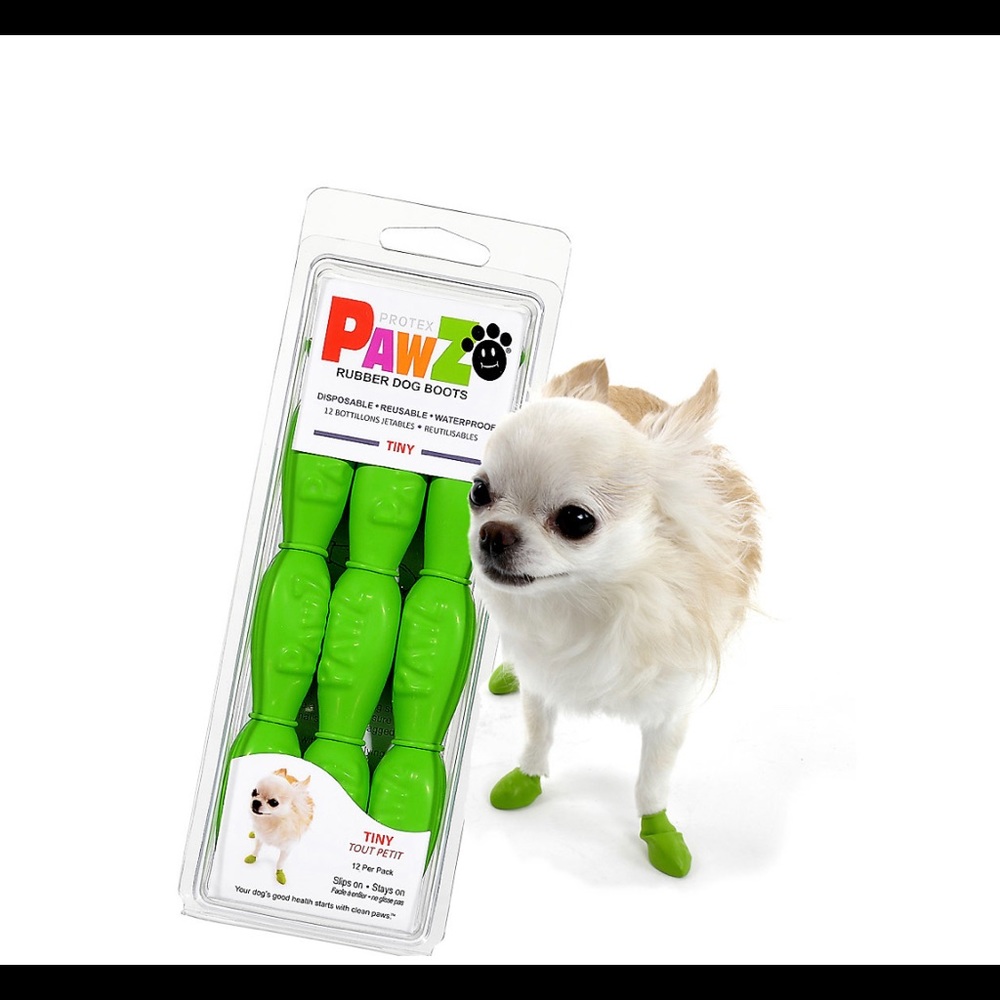 Paws rubber dog boots